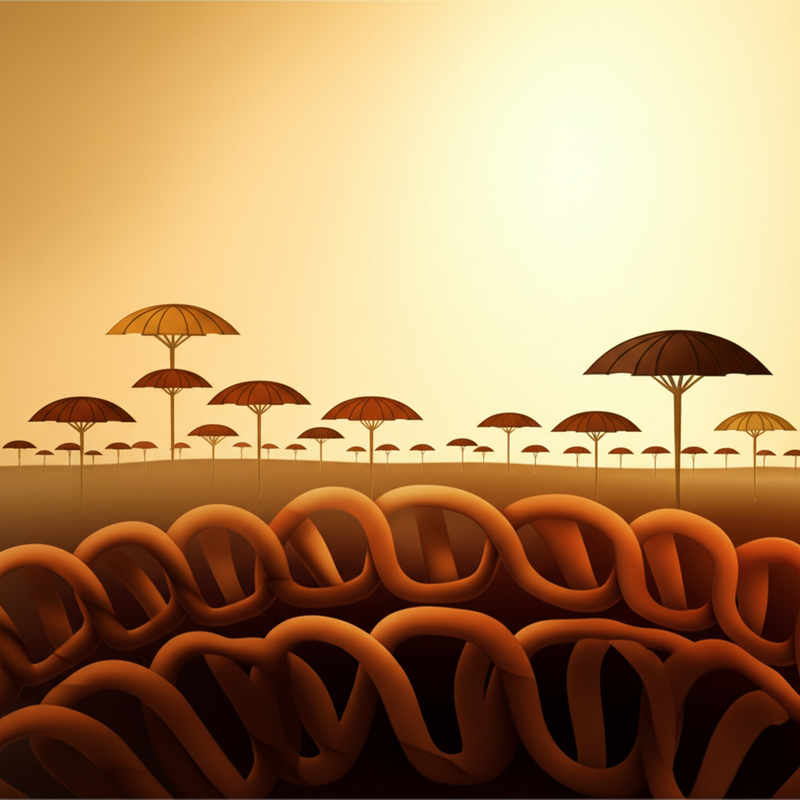 How Does Melanin Actually Protect Your Skin? - SUSHENAH scientific illustration