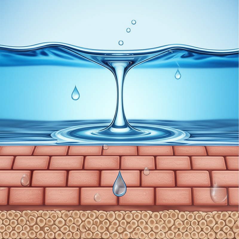 Why Do Some Skincare Products Sting on Sensitive Skin? - SUSHENAH scientific illustration